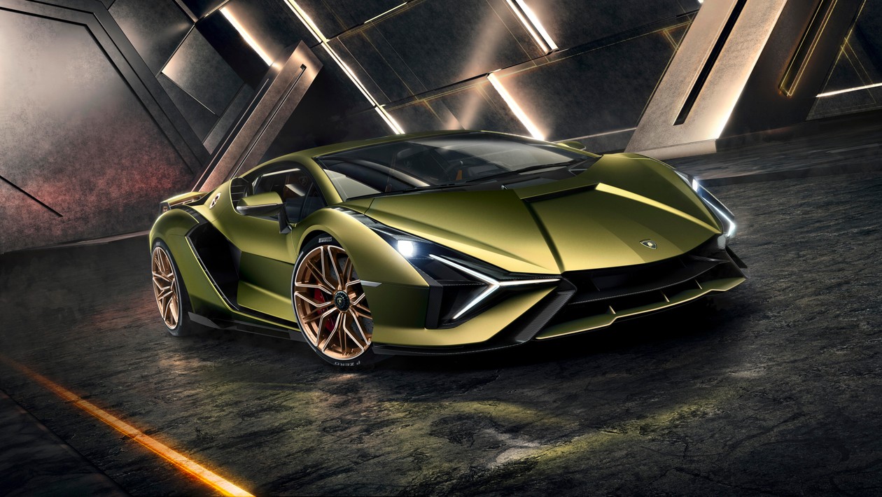 Prawdziwy model Lamborghini Sián - model z LEGO zachowuje jego charakterystyczne cechy