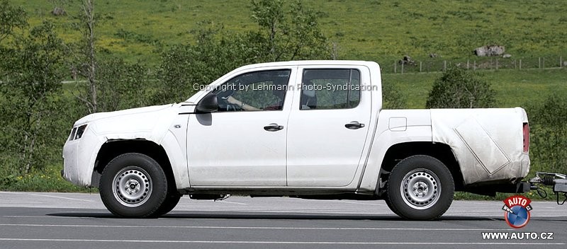 Zdjęcia szpiegowskie: Pick-up Volkswagen Robust w przygotowaniu