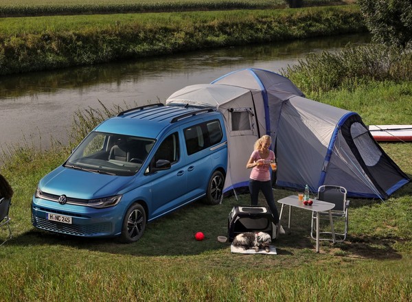 Volkswagen Caddy California - piknik w rozmiarze S