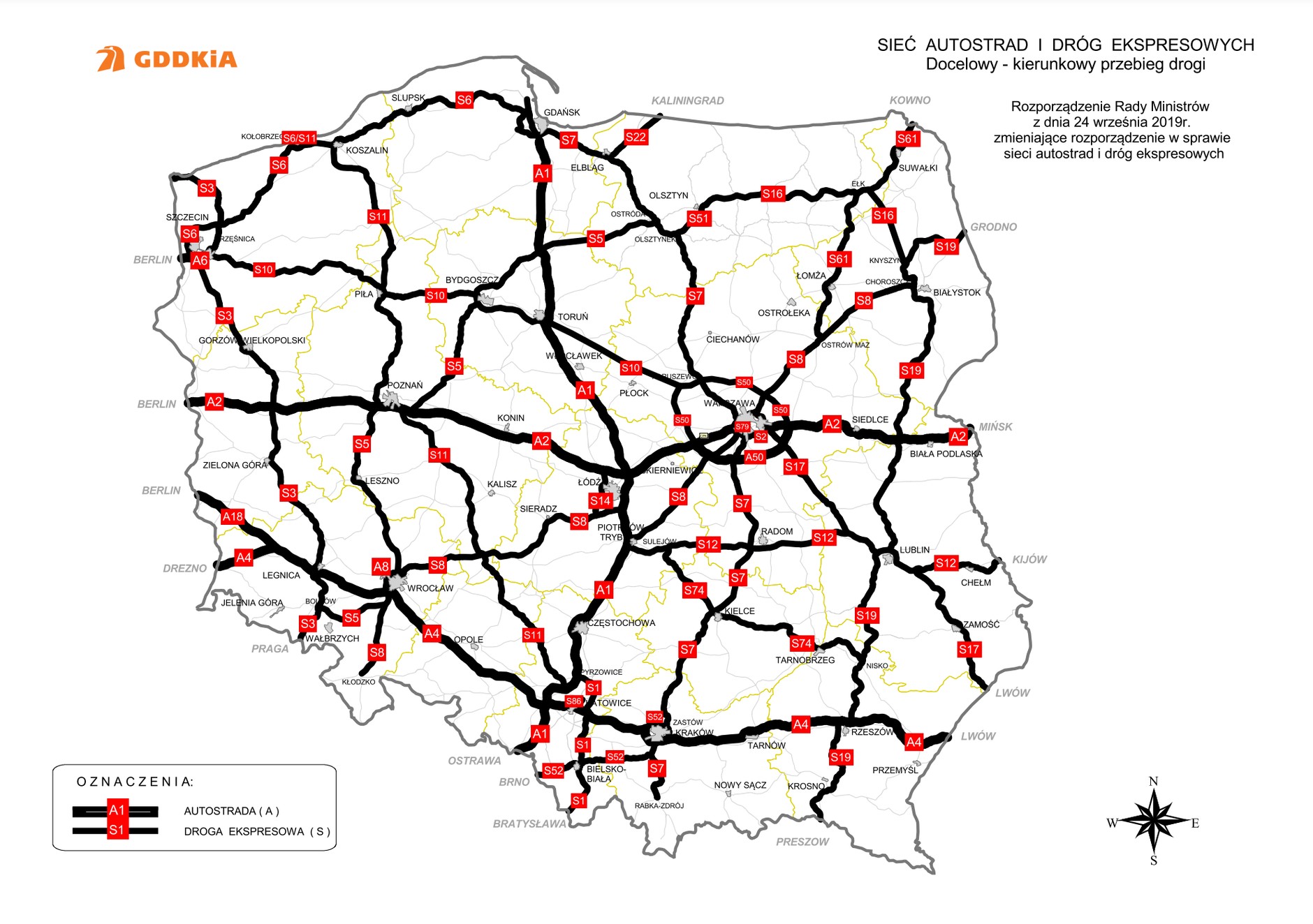 Sieć polskich dróg szybkiego ruchu