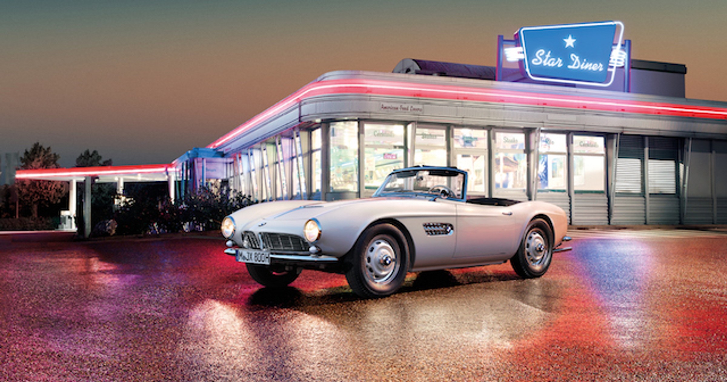 Odrestaurowane BMW 507 Elvisa Presleya