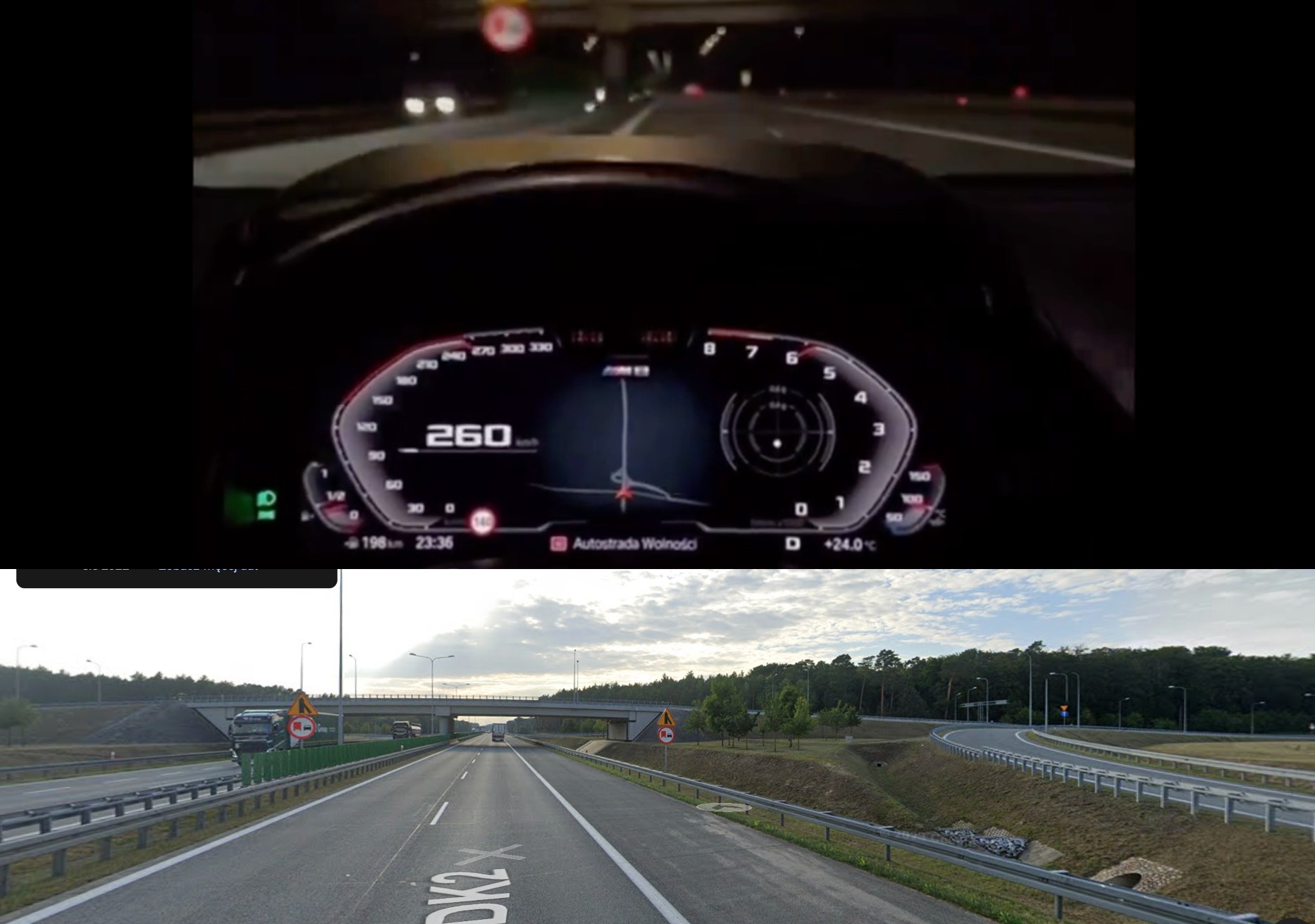 Nie ma dwóch identycznych węzłów autostradowych – grafika na liczniku BMW zdradziła lokalizację