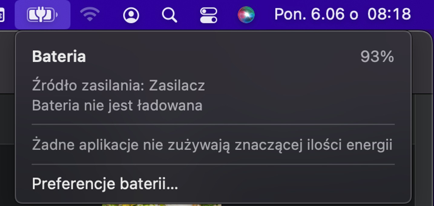 ładowanie laptopa w Enyaqu