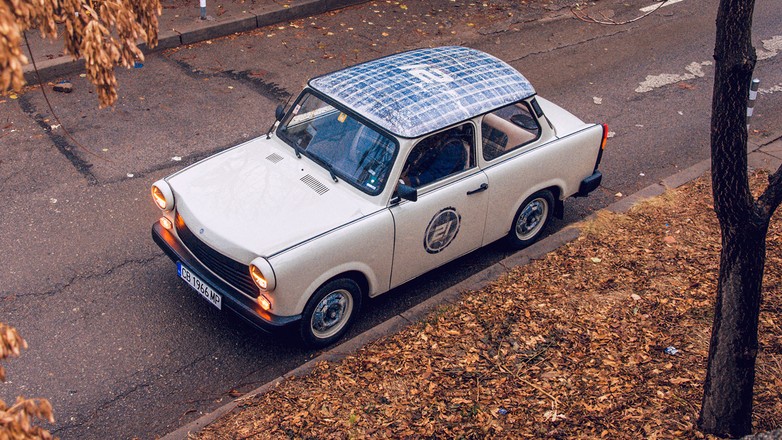 Trabant po bułgarskim tuningu