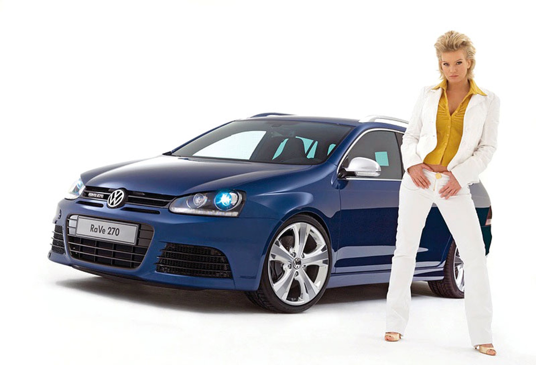 Essen Motor Show 2007: Volkswagen Golf Variant RaVe 270 – premiéra tuningowego konceptu