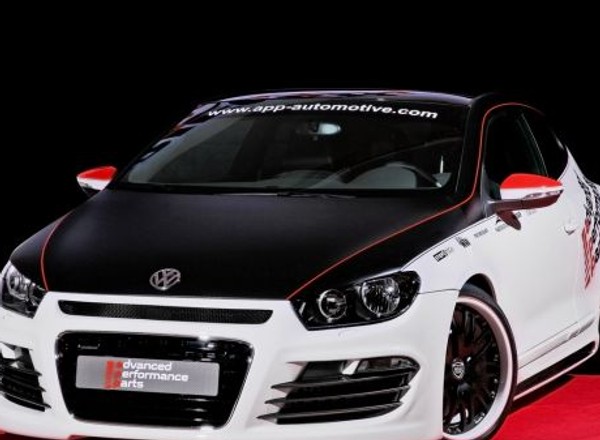 Efektownie podrasowane Scirocco