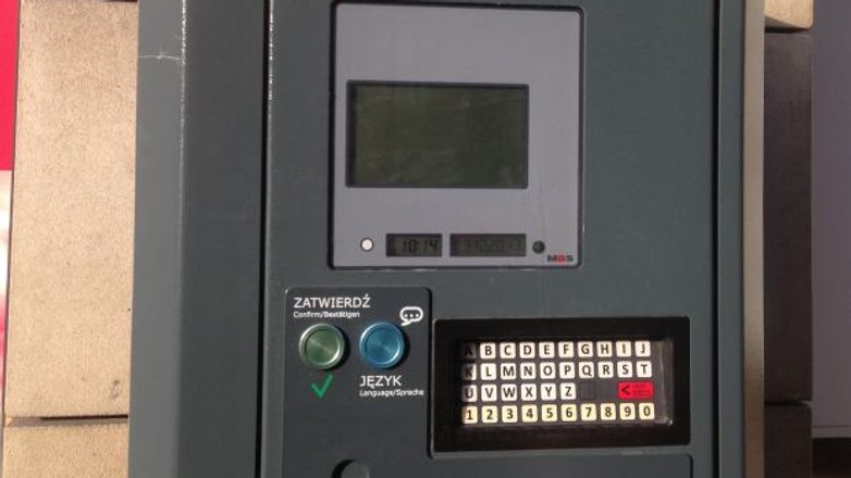 Parkomat we Wrocławiu