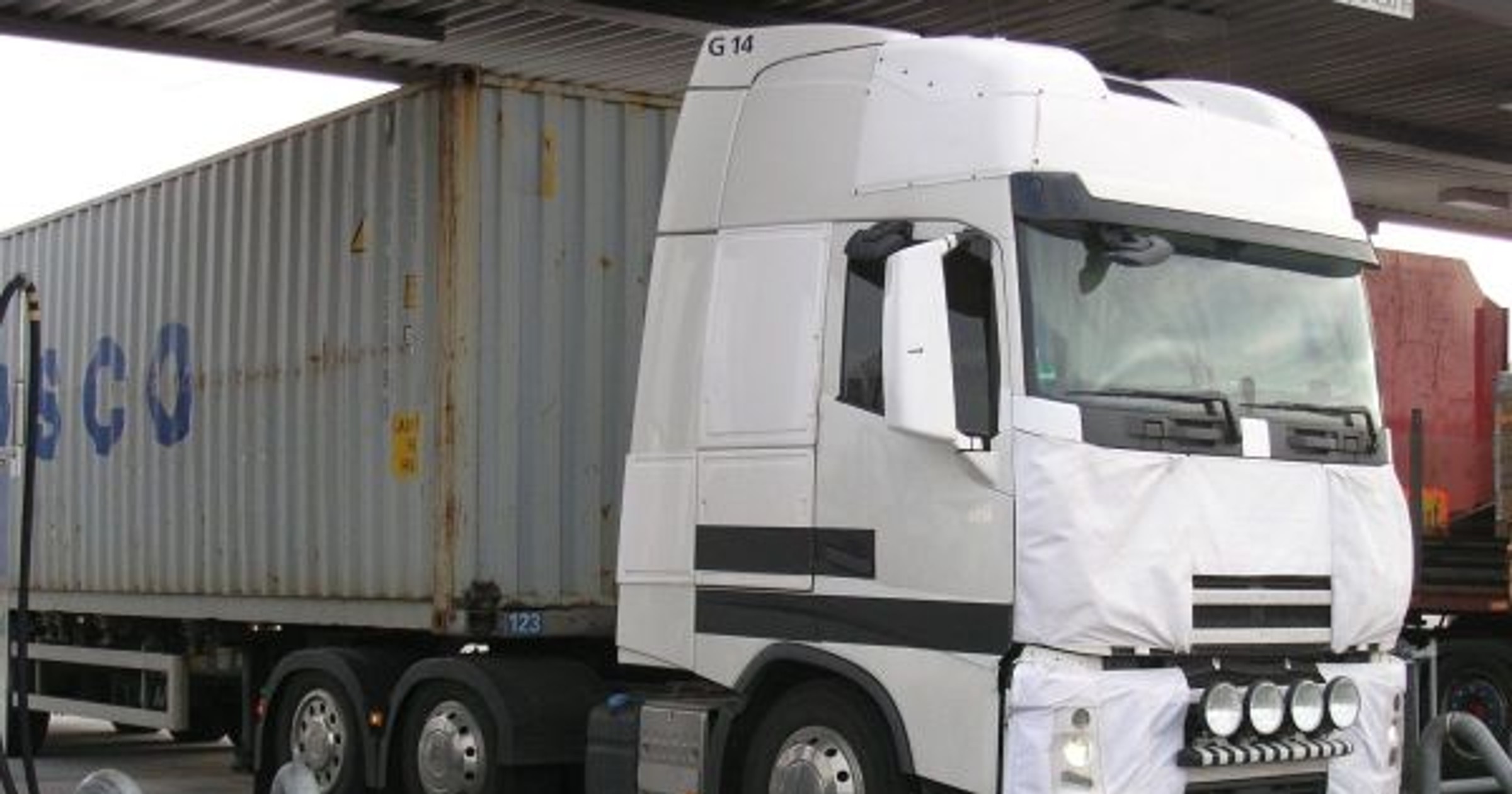 Volvo FH - nowy model przyłapany