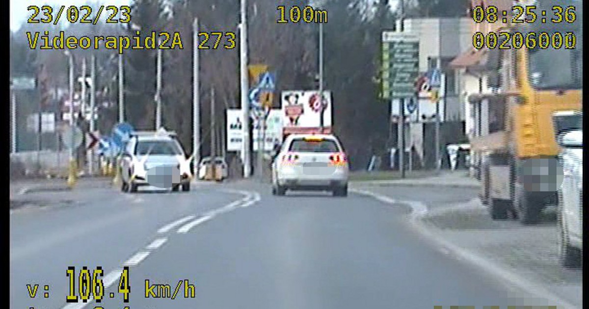 Przekroczenie dozwolonej prędkości o ponad 50 km/h w terenie zabudowanym