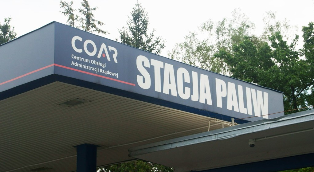 Stacja paliw COAR (Centrum Obsługi Administracji Rządowej)