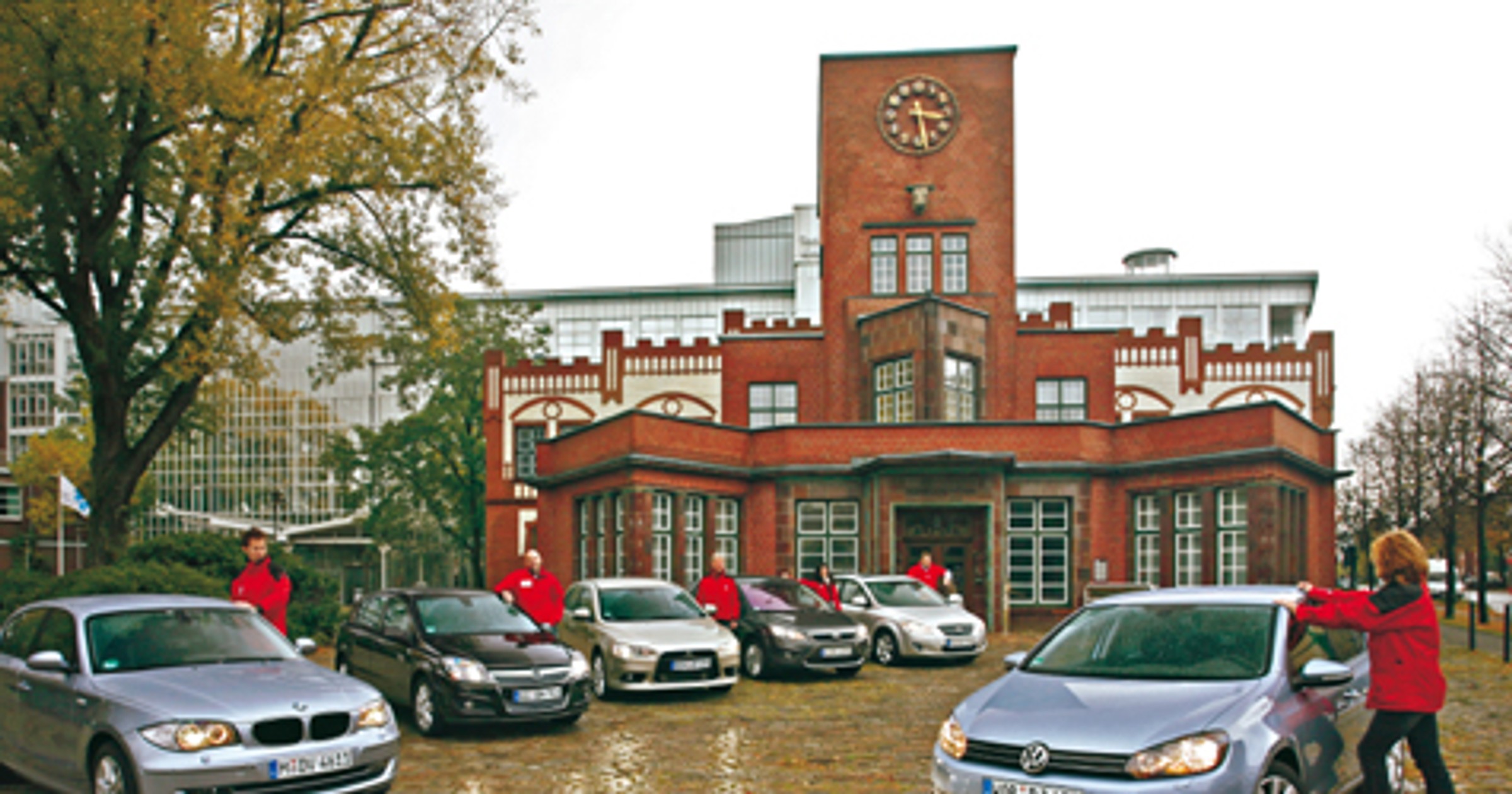 VW Golf VI kontra BMW 1, Ford Focus, Kia cee'd, Mitsubishi Lancer i Opel Astra - Godzina prawdy dla Golfa