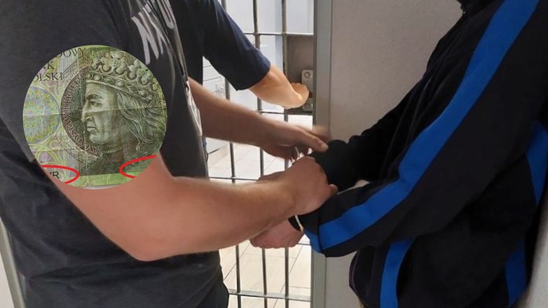 Chciał rozmienić banknot. Teraz grozi mu więzienie