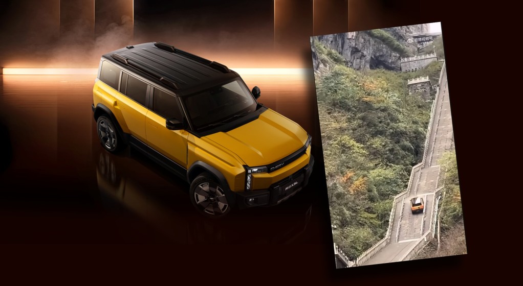 Chery Fulwin X3L nie podołał zadaniu wjechania na schody