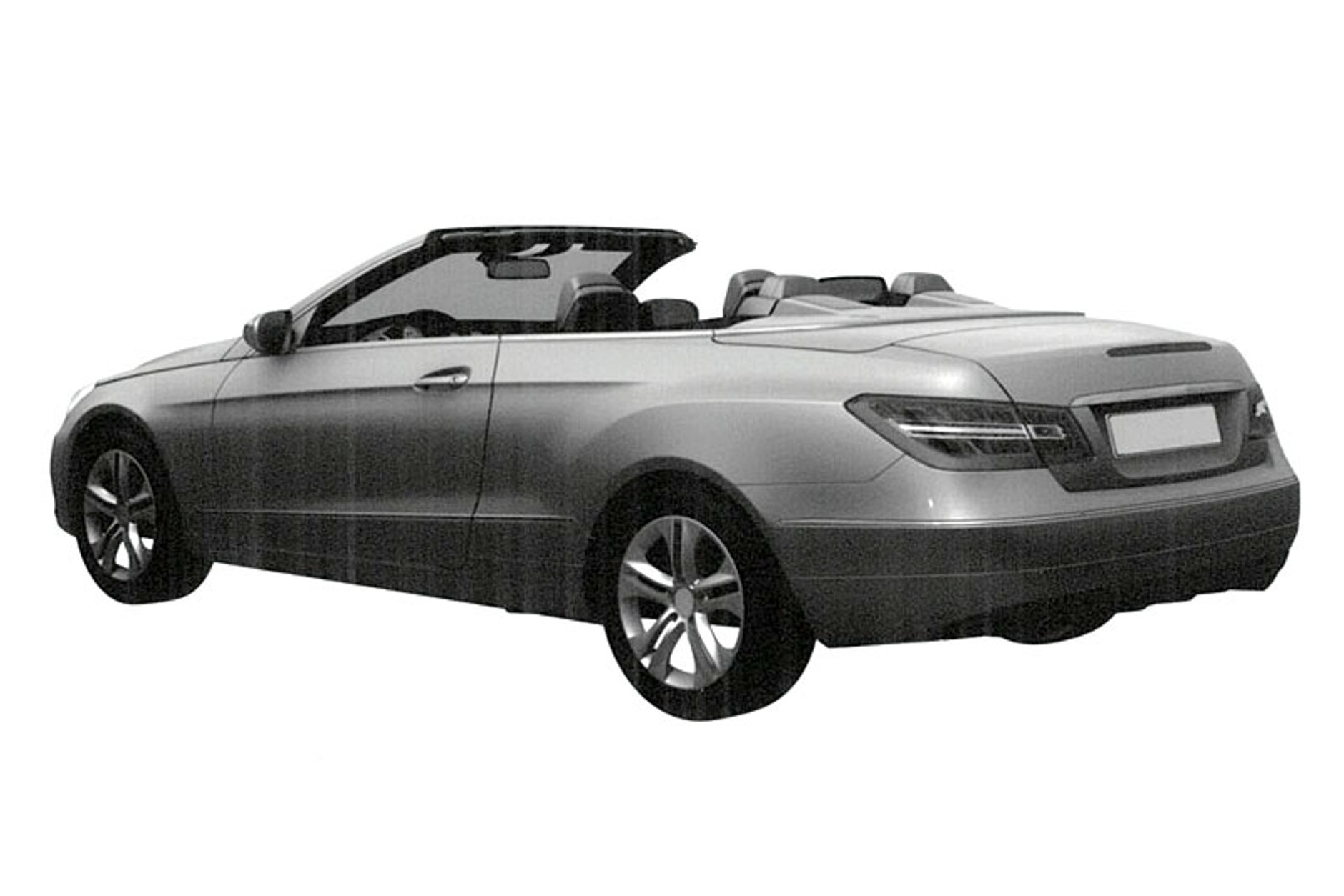 Mercedes klasy E cabrio