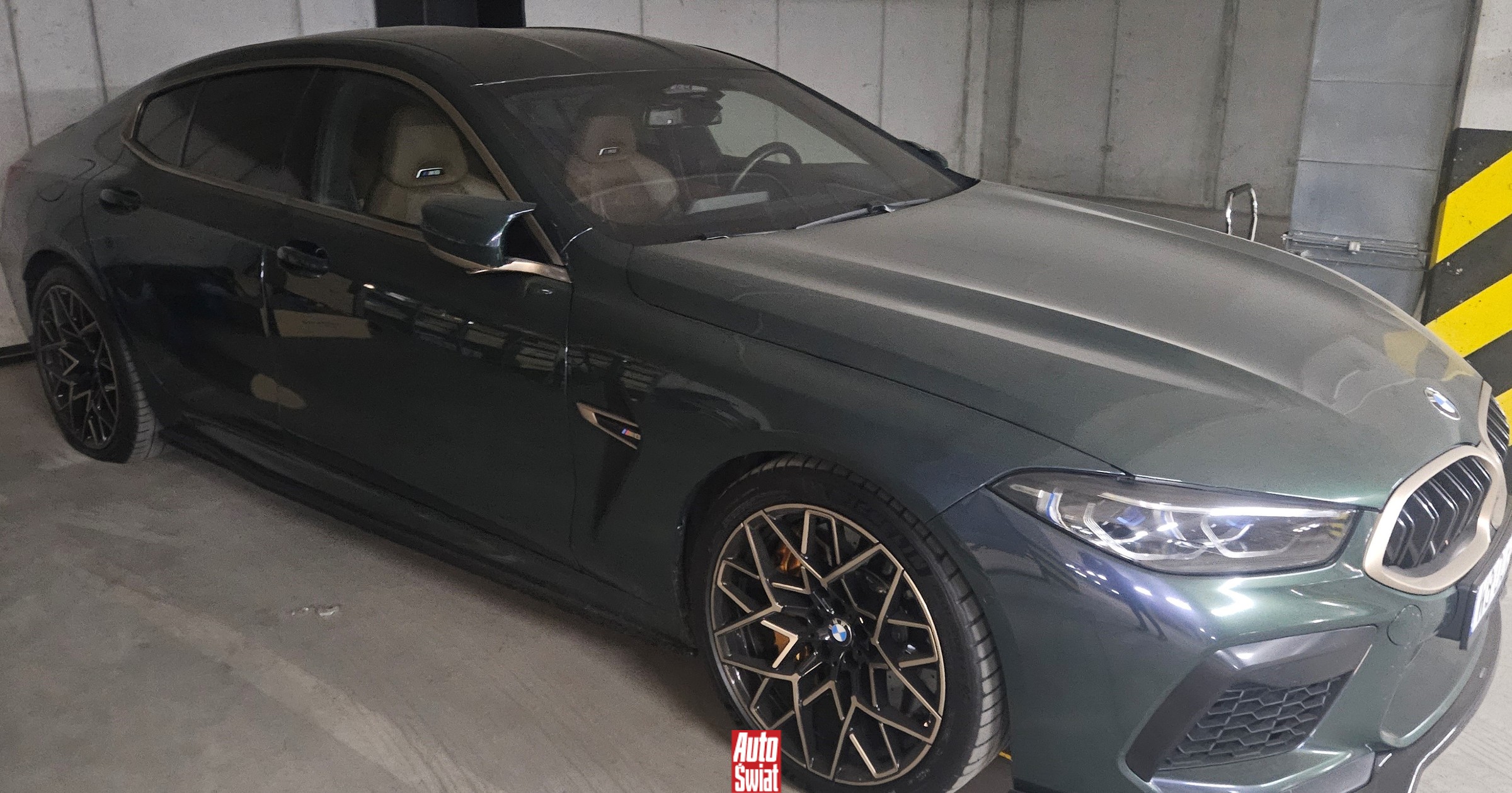 BMW M8 Competition Gran Coupe na licytacji skarbowej. Należało do biznesmena z Radomia