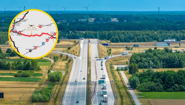 Budowa drogi S10 od Recza do Cybowa