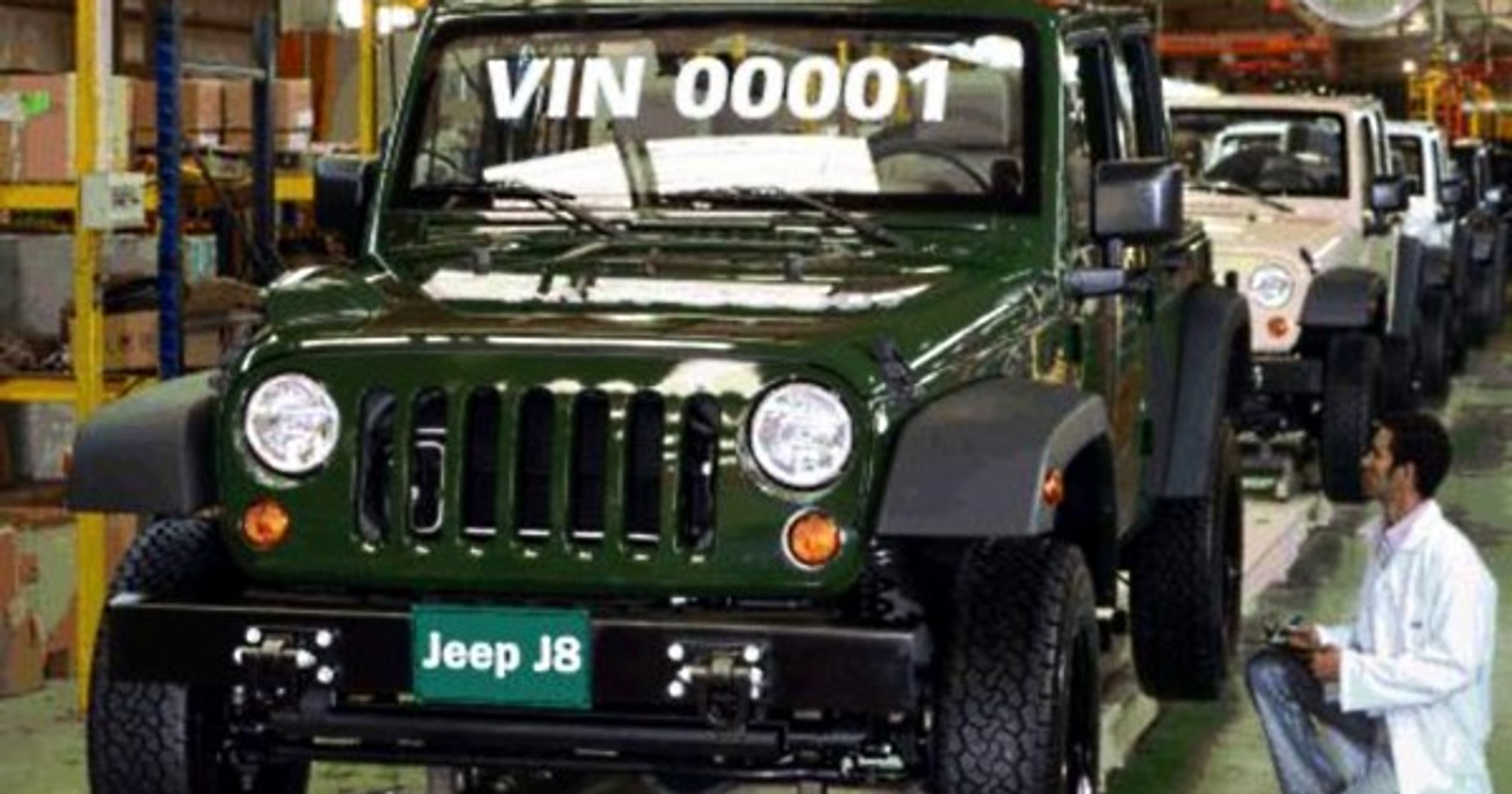 Jeep J8 już w produkcji