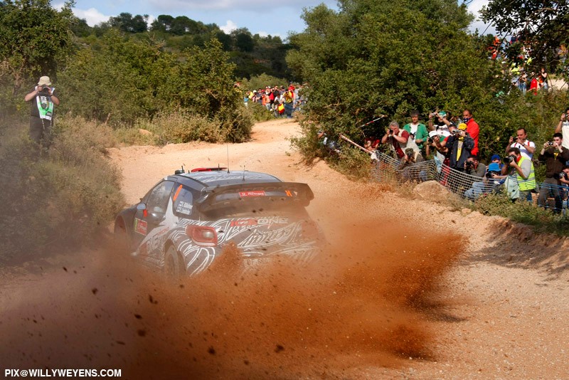 Rajd Portugalii 2011: złoty Ogier, dublet Citroena (3. etap, wyniki)