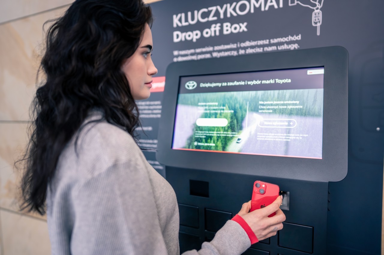 Kluczykomat — nowa usługa Toyoty