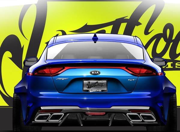 Kia Stinger stuningowana przez West Coast Customs