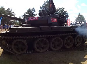 Pierwszy czołg na gaz