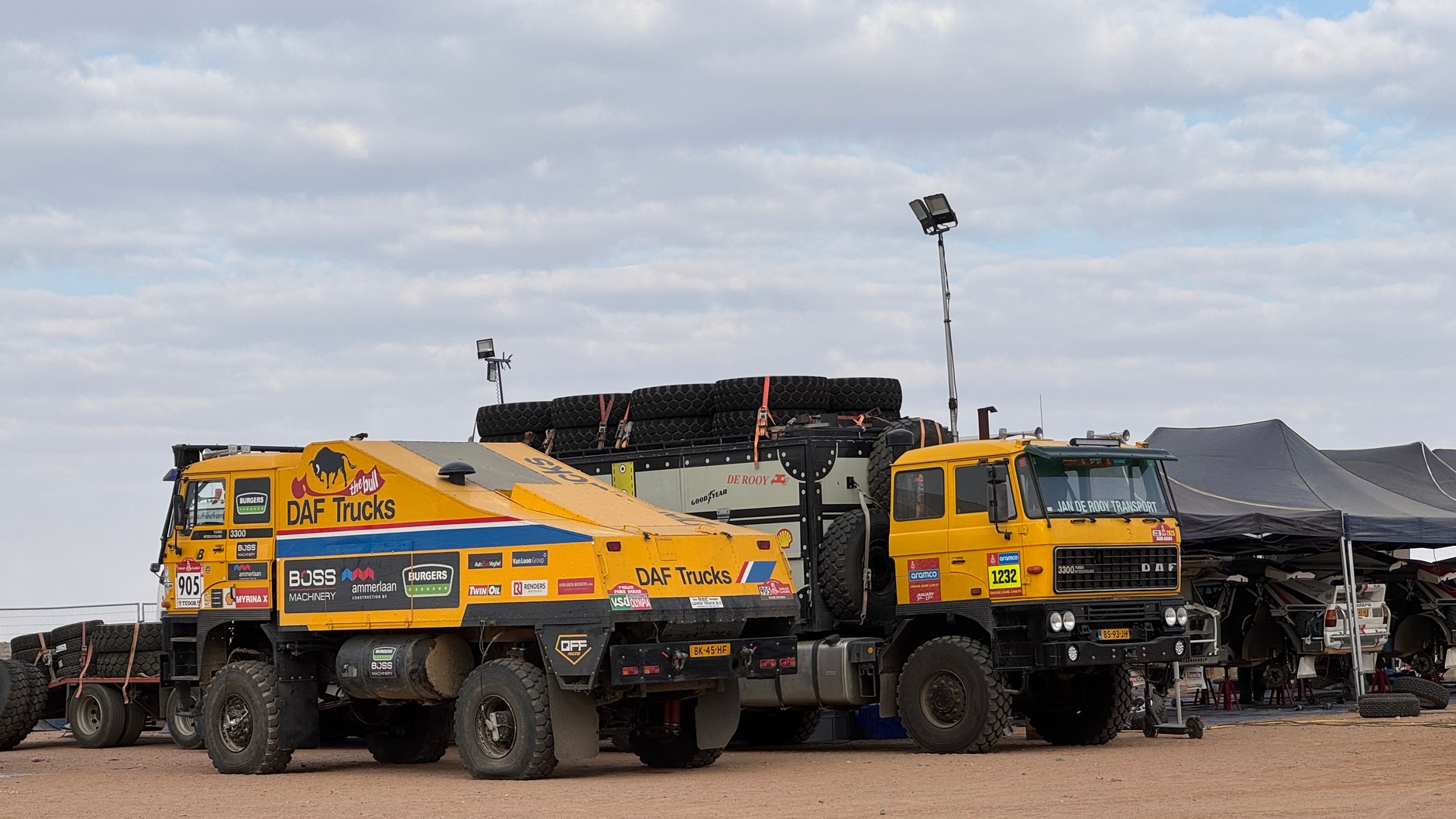 Biwak Rajdu Dakar 2025