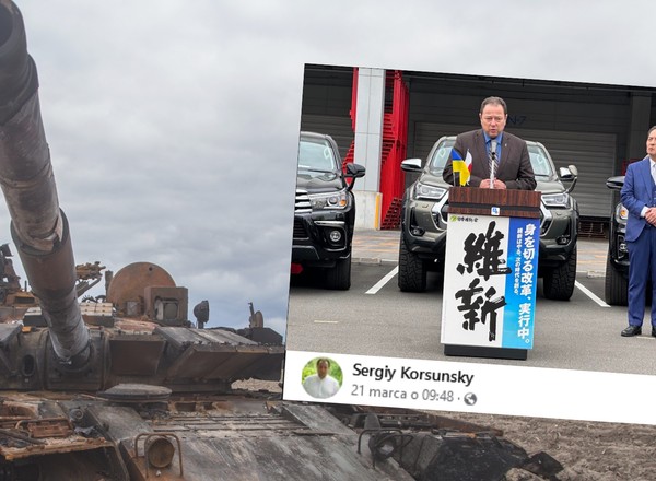 Wzruszająca pomoc. Zmniejszyli sobie pensje i kupili Ukraińcom 20 terenówek