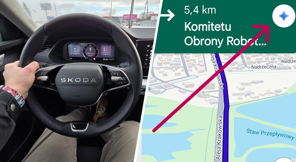 Gemini w Google Maps