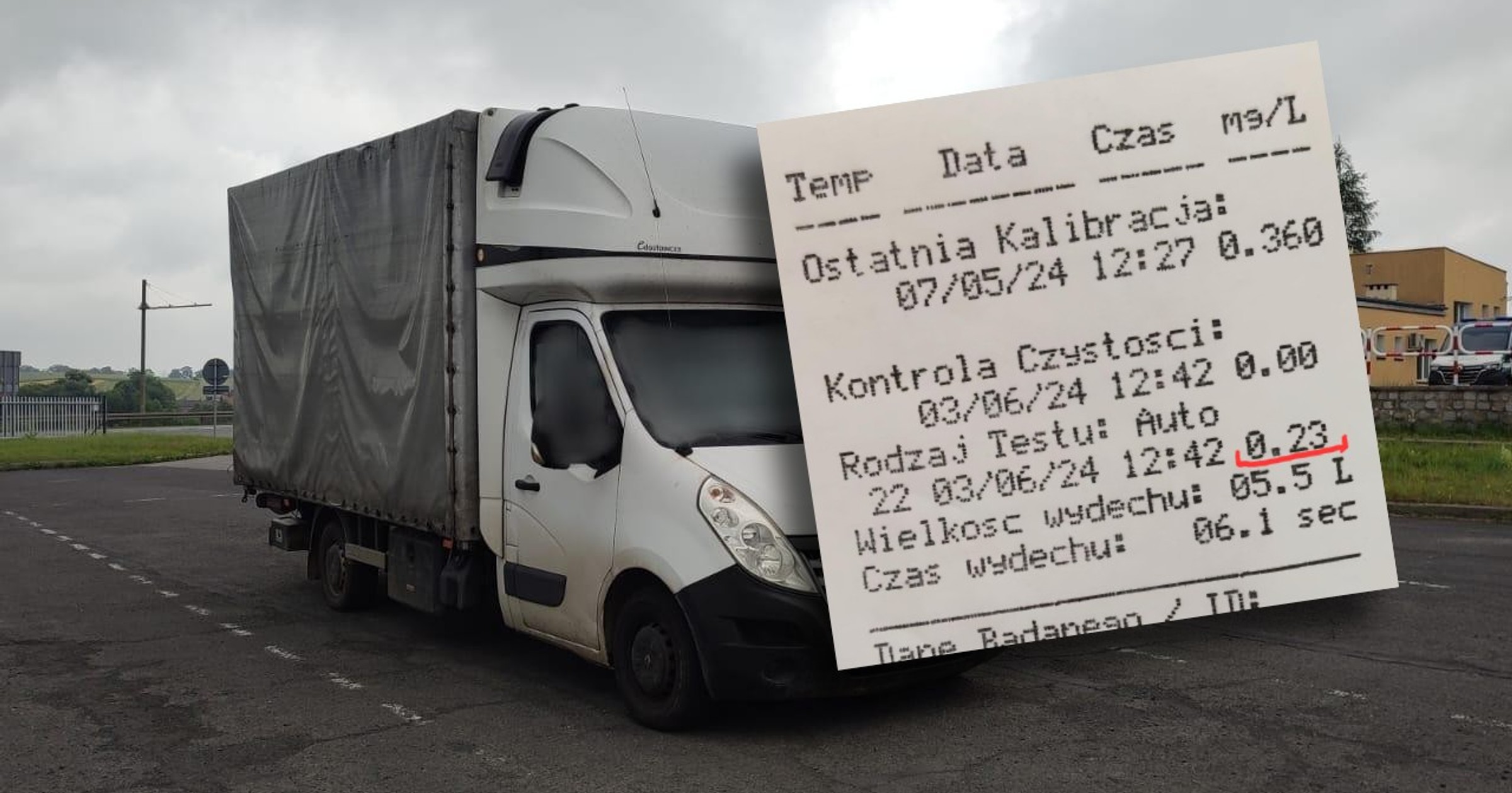 Próbował uniknąć kontroli. Szybko się okazało, dlaczego