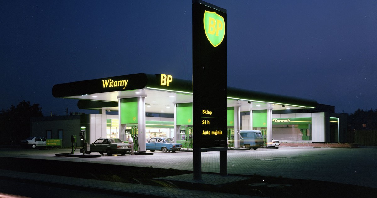 PIerwsza w Polsce stacja BP, otwarta w 1995 roku