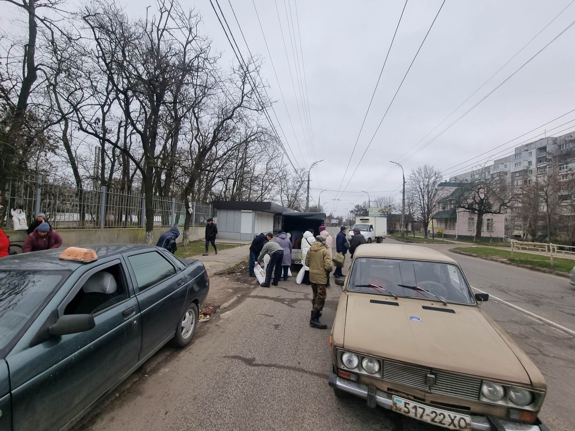 Natalia pojechała na misję humanitarną do Chersonia