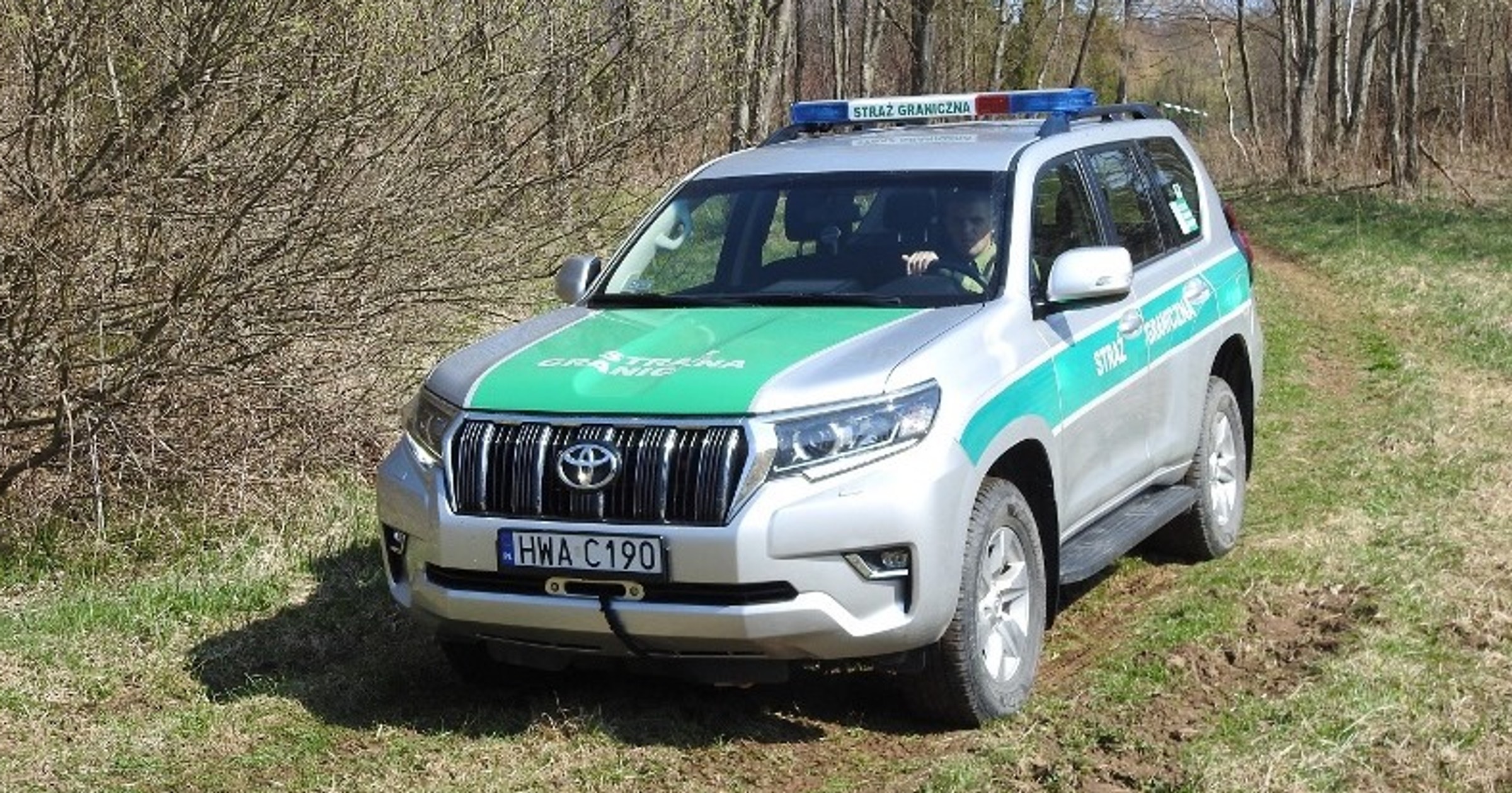 Toyota Land Cruiser Straży Granicznej