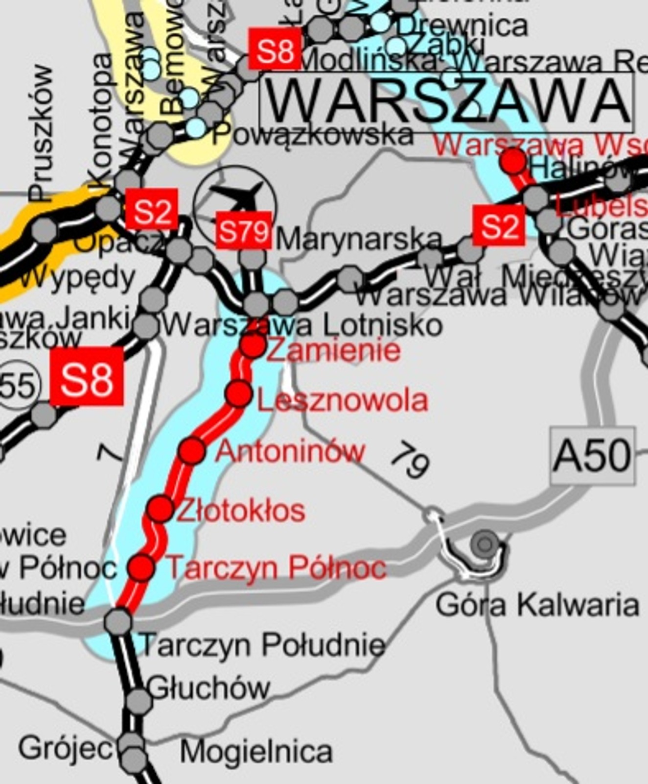 S7 Warszawa - Grójec