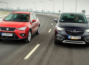 Opel Crossland X i Seat Arona z trzycylindrowymi benzyniakami – który okaże się lepszy?