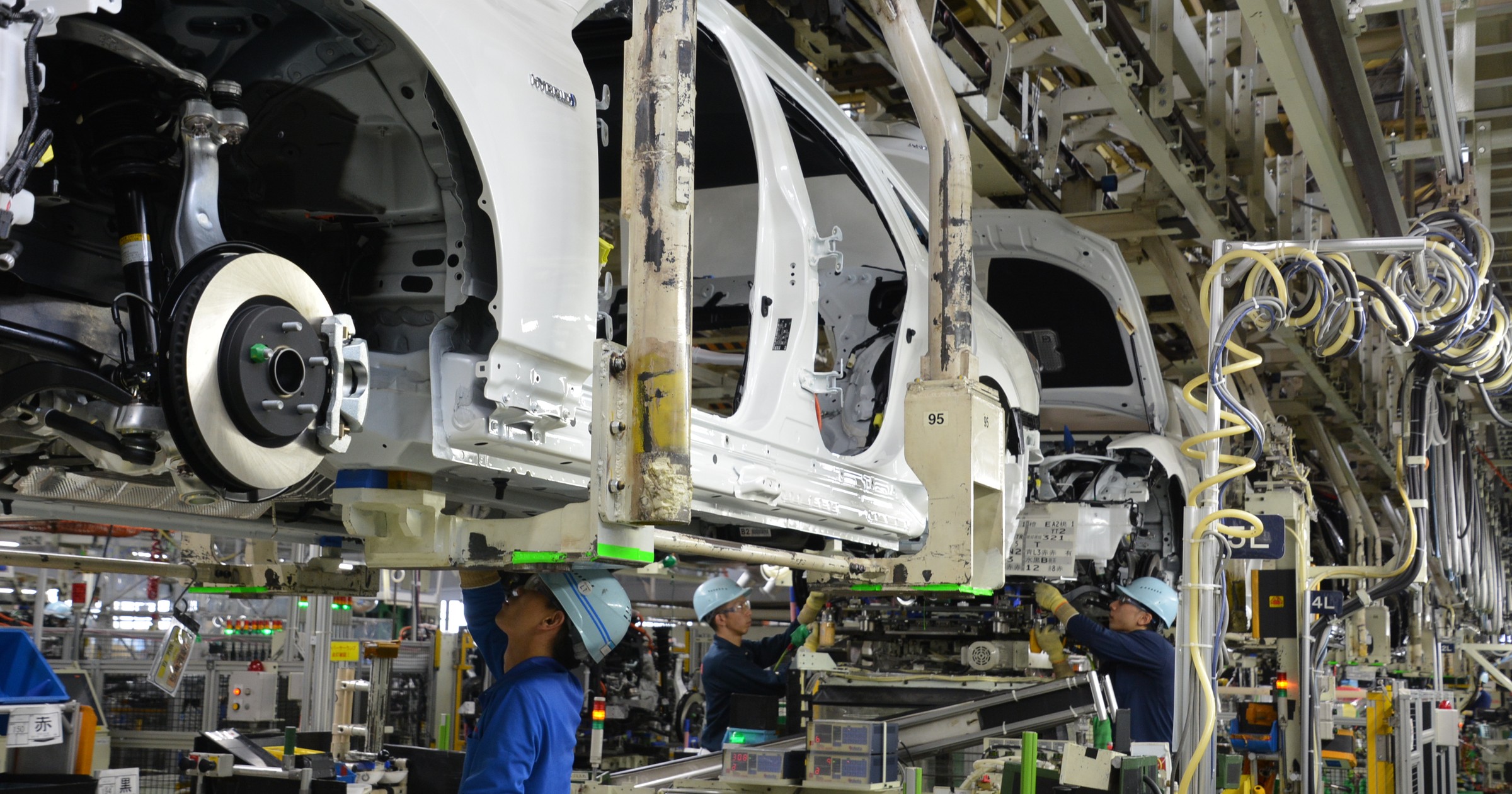 Japońska fabryka Toyoty Motomachi w Jokohamie