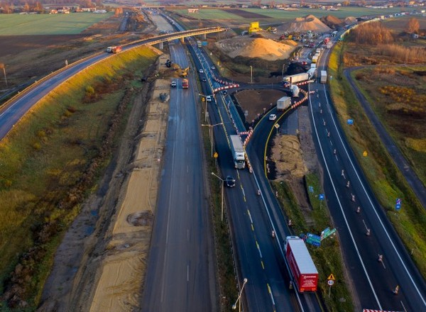 Duże zmiany w ruchu na autostradzie A1