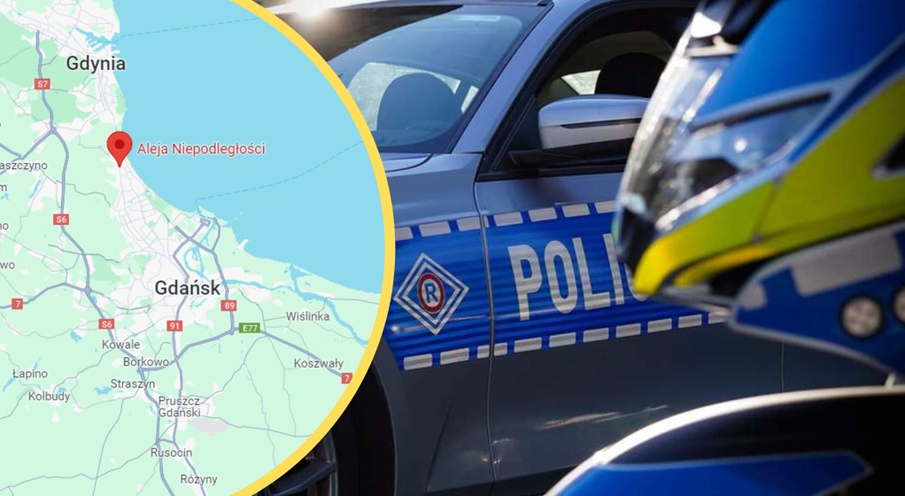 Jechał motorem z pijanym pasażerem. Sprawa nie skończyła się na mandacie (Screen: Google Maps)