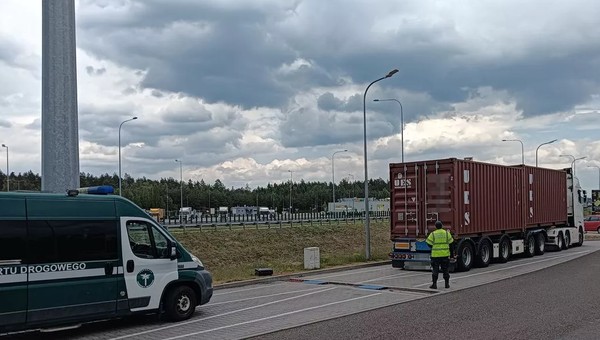 ITD zważyło transport na S7. Wynik to niemal 80 ton