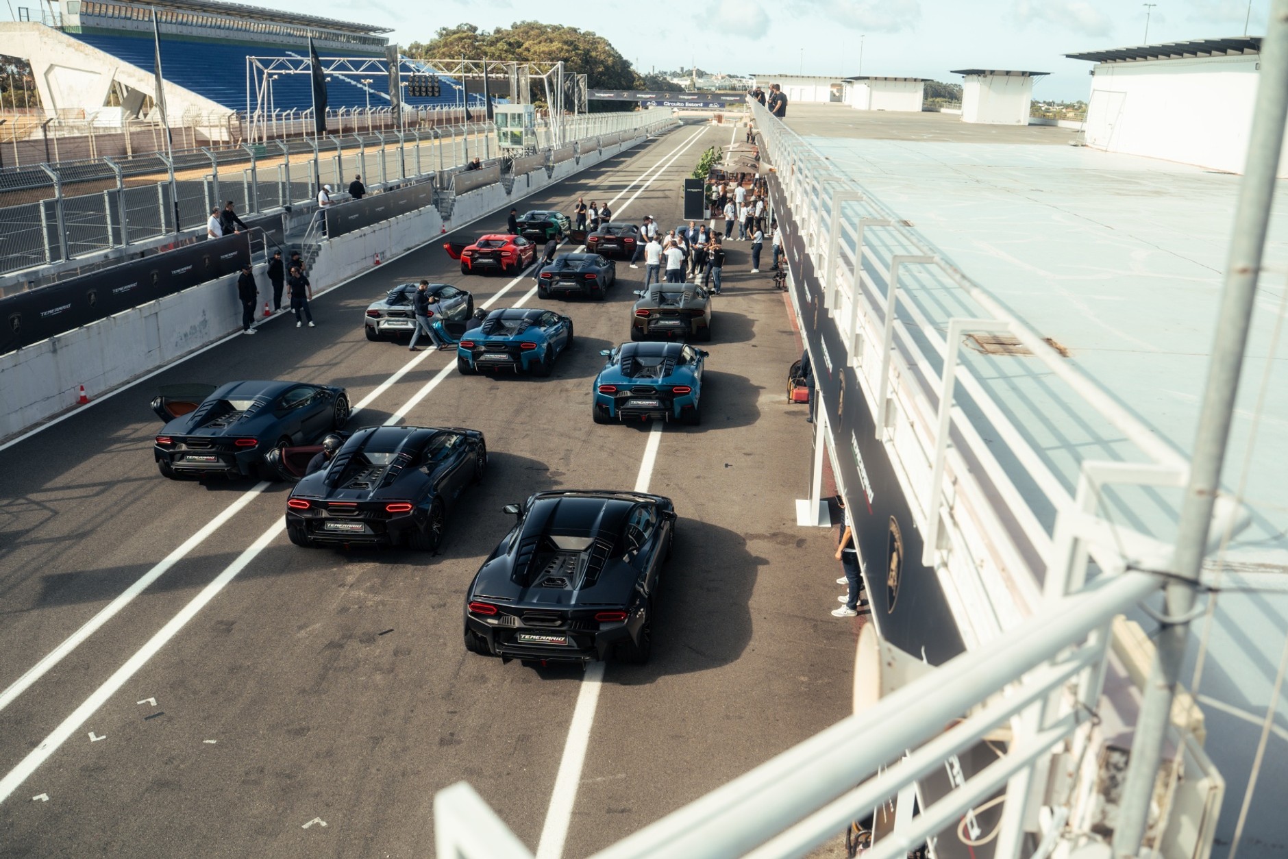 Lamborghini Temerario na torze Estoril