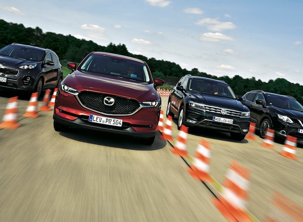 Ile jest nowego w Maździe CX-5? - Porównanie kompaktowych SUV-ów z dieslami