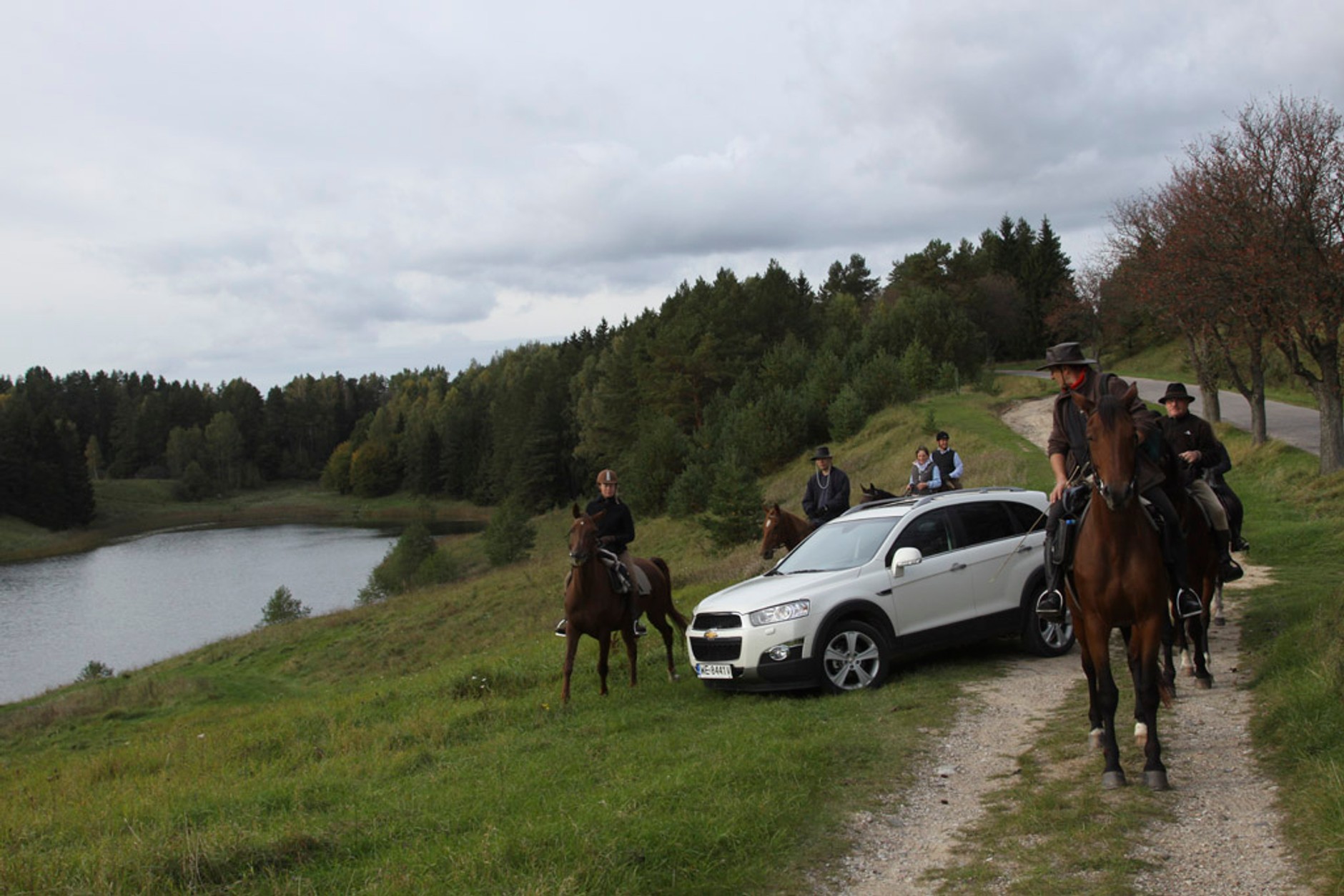 Zwiedzamy okolice Gołdapii z Chevroletem Captivą