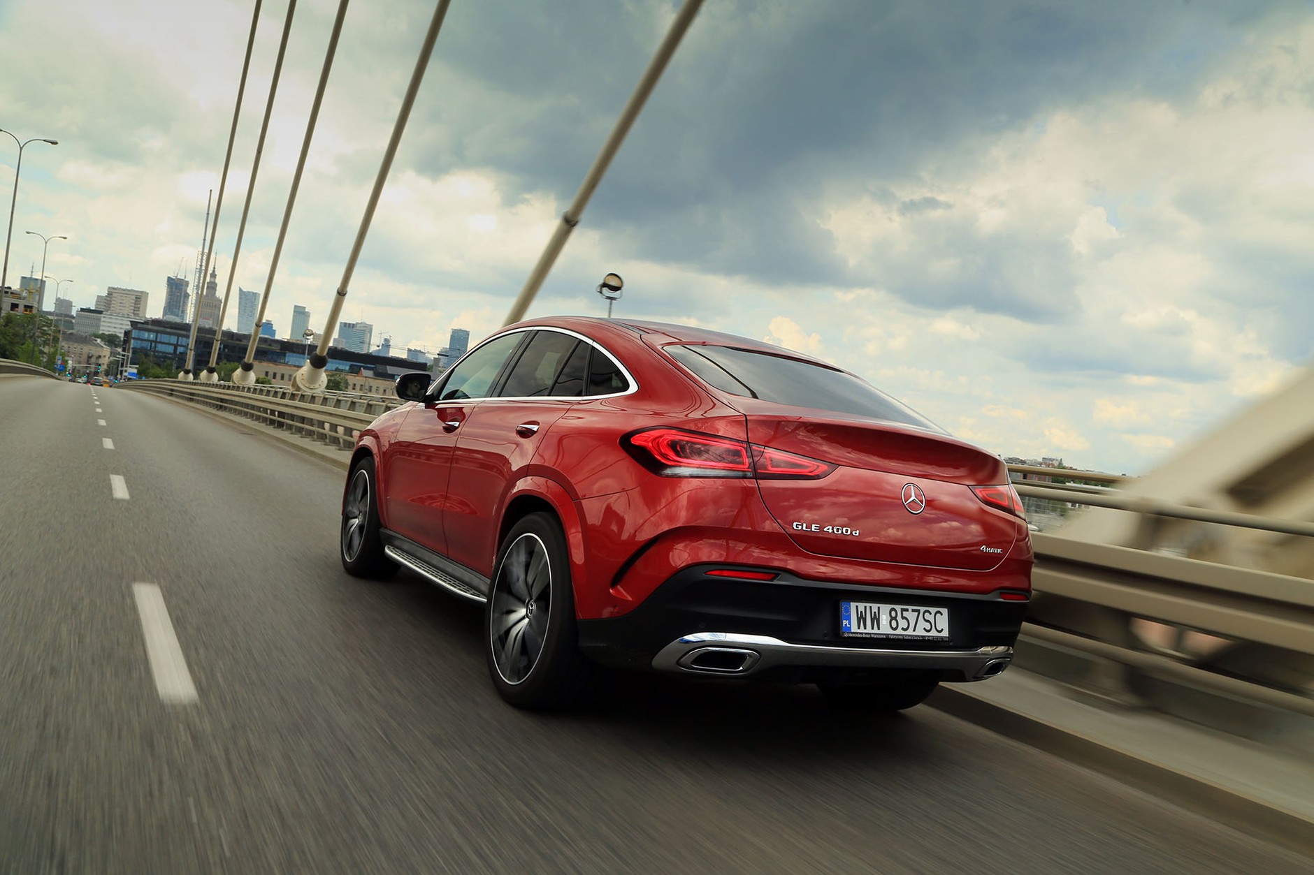 Mercedes GLE Coupe 400d - Coupe na szczudłach