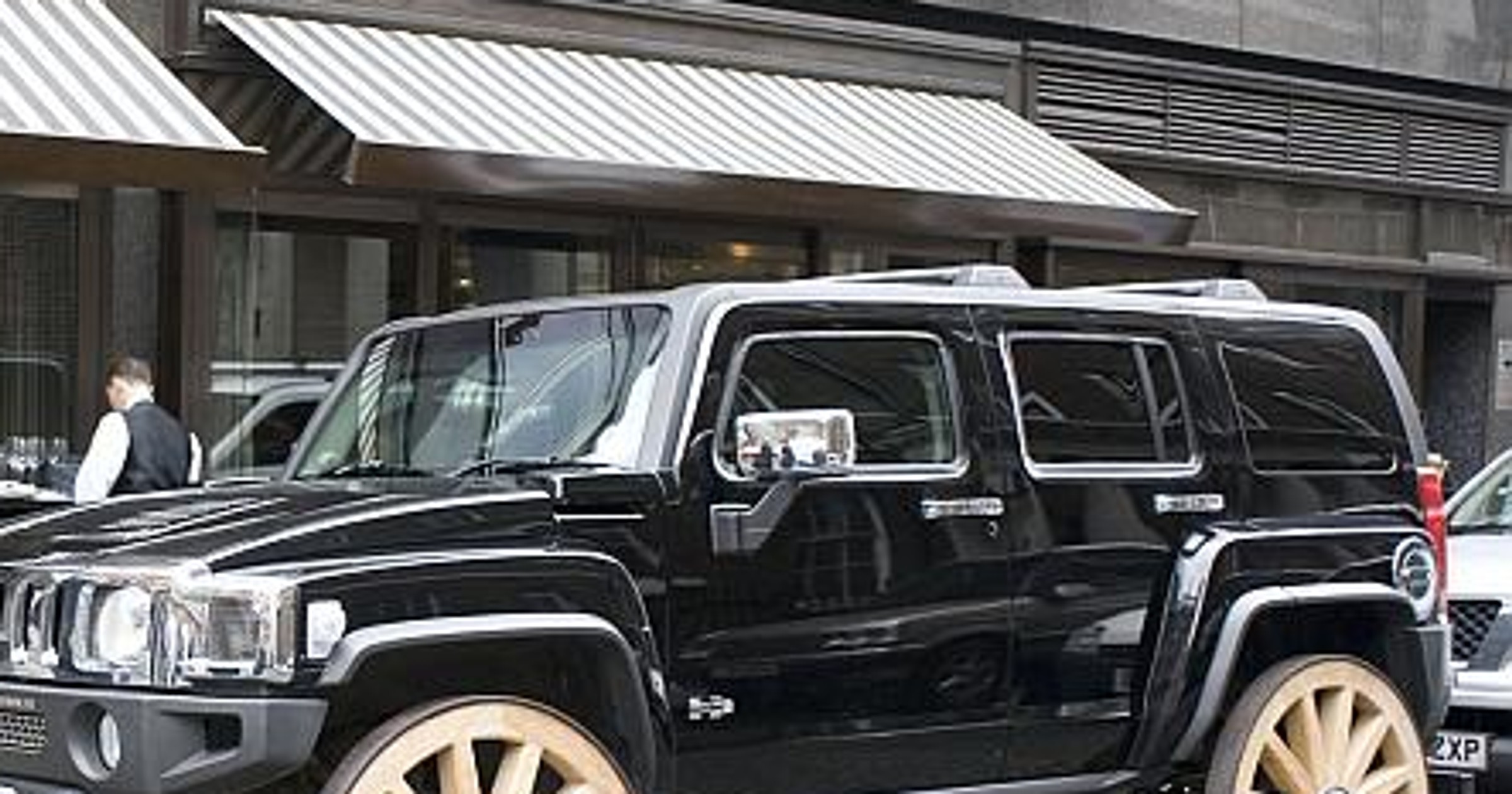 Hummer H3 jak wóz drabiniasty