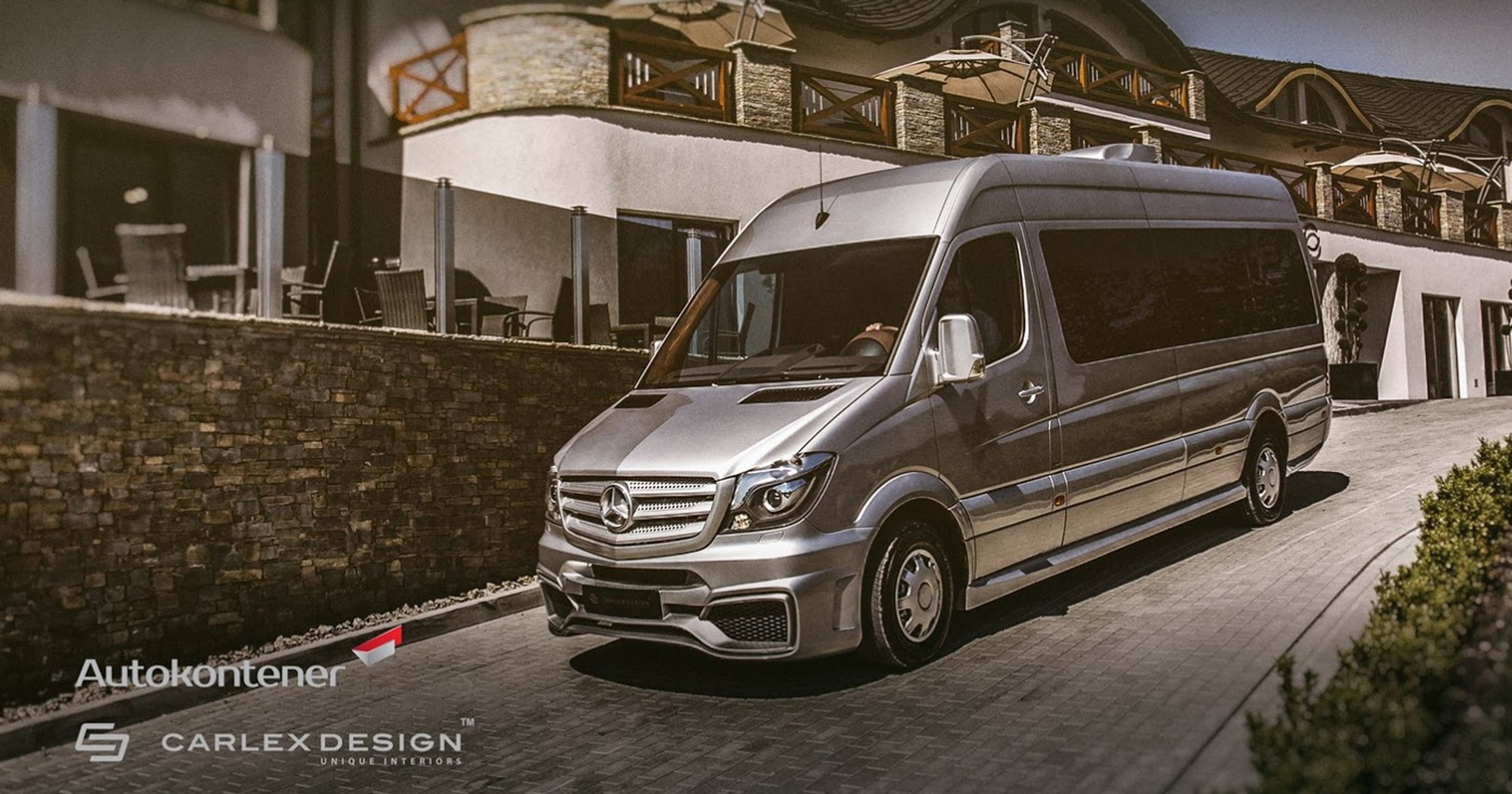 Luksusowy Mercedes Sprinter od Carlex Desing