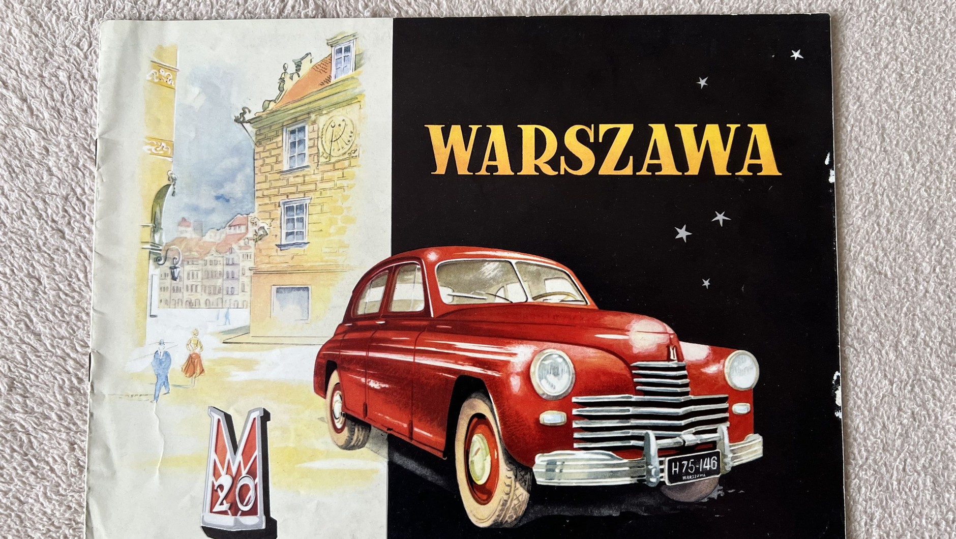 Prospekt FSO Warszawy M20