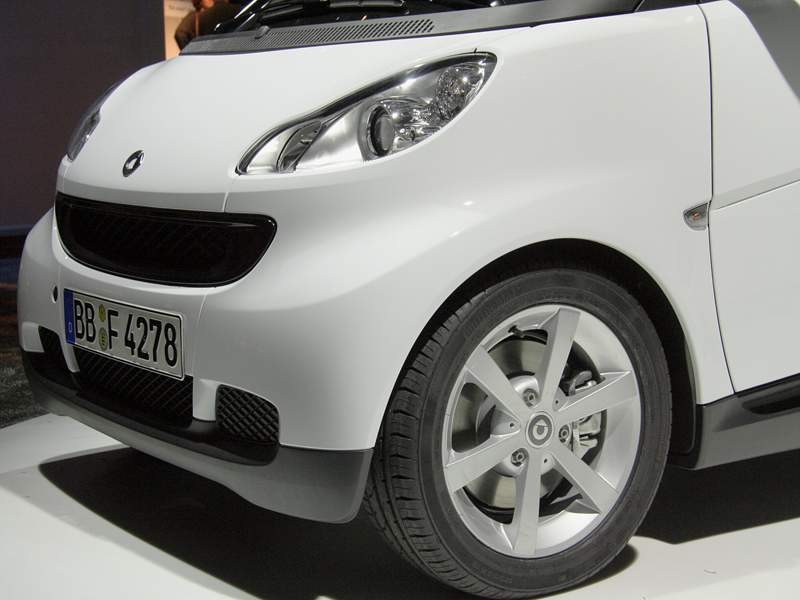 Smart ForTwo: premiera na dachu