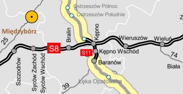 S11 obwodnica Kępna
