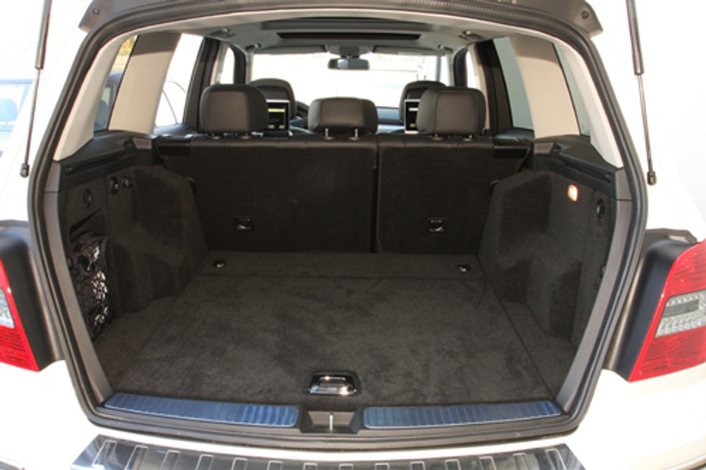 Mercedes GLK 320 CDI - Kanty w standardzie