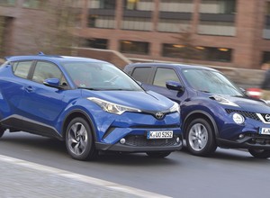 Odlotowa para - Nissan Juke i Toyota C-HR