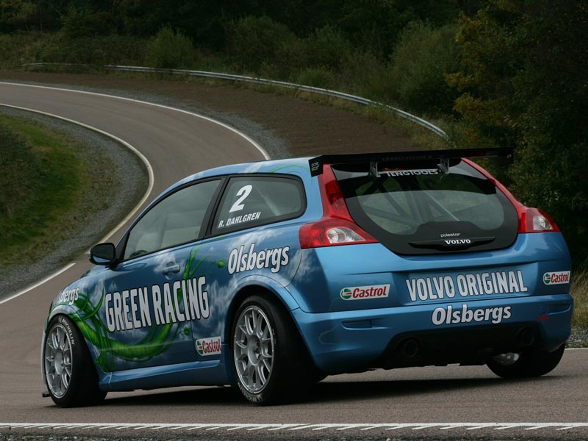 Volvo STCC C30 Green Racing – zielona wyścigówka